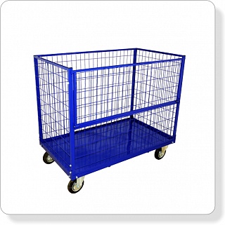 Контейнер сетчатый КСМ 5 (700х1200х920) без крышки, без колес-1