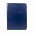 Папка для меню большая 25*33 синяя K101L