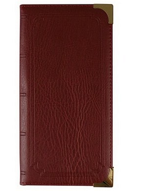 Папка для официанта бордо-1