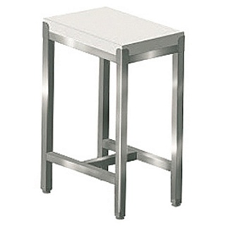 Колода разрубочная 500х500х850мм, столешница полипропилен-1