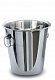 Ведро для шампанского 4,0 л. 21*22 см. с ручками-кольца MGSteel