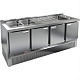 Стол охлаждаемый для салатов HICOLD SLE3-1111GN 