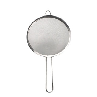 Сито d=230 мм. нерж. размер ячейки 2*2 мм. с ручкой /1/-1