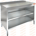 Стол производственный закрытый с 3-х сторон HICOLD НСЗО-16/6Б