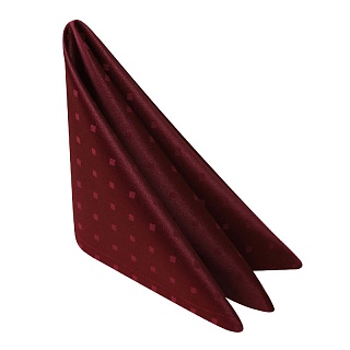 Салфетка 45х45 см «Мираж» бордо-1