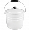 Ведро 12,0 л с/кр белый 1/2