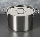 Кастрюля 15л. (d 30см; h 23см) сварной, клепан ручки без ТРС