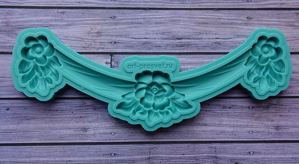 Молд силиконовый 5,5×5,6 см "Сова на веточке"-3