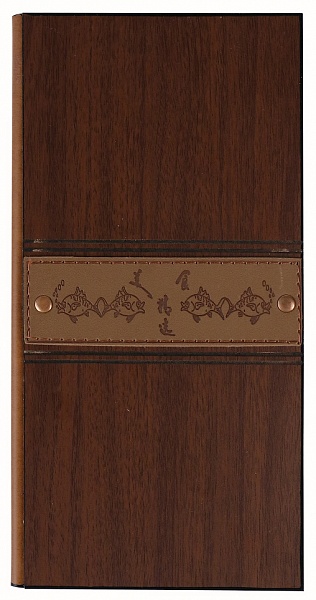 Папка для официанта темно-коричневая [new 2C] -1