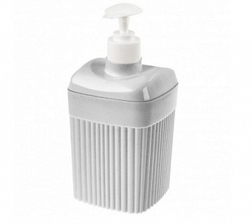 Дозатор для жидкого мыла 0,65 л. цвет в ассорт. п/п Velvet  /1/9/-1