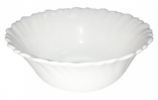 Салатник ROMANTIC NORMA 12,5см стеклокерамика опаловое стекло-1