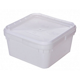 Контейнер универсальный (куботейнер) 340х340х160 мм квадратный пластик [е-002]-1