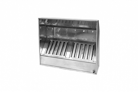 Зонт вытяжной ЗВЗ 1200*1000*400, нерж.ст.-2