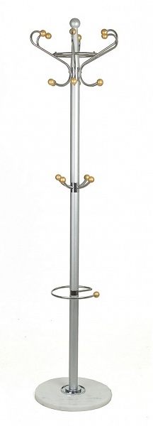 Вешалка напольная UF-18, серебро-1