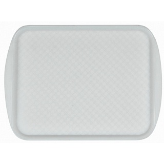 Поднос столовый из полистирола 420х300 мм бесцветный [422106701]-1
