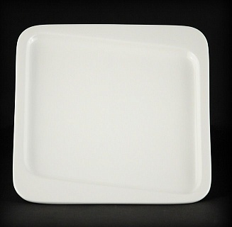 Тарелка квадратная 10''250мм-1