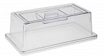 Крышка GN1/3 32,5*17,6 см. h=10,5 см. поликарбонат, прозрачная APS /1/