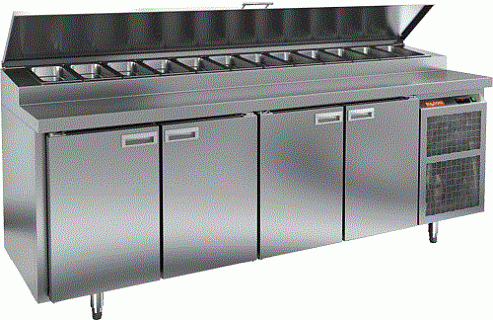 Стол охлаждаемый для пиццы HICOLD PZ1-1111/GN (1/3H)-1