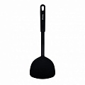 Лопатка для антиприг. поверхн. L=33 см. изогнутая, полипропилен, черная Marmiton /1/24/