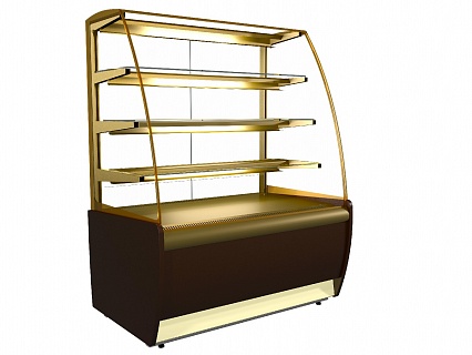 Витрина кондитерская ВХСв-1,3д Carboma-1