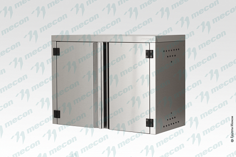 Полка навесная закрытая ПНЗн - 600*400*600 "Norma Zn", двери распашные-1