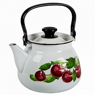 Чайник 3,5 л сферич. с цельной ручкой белый 1/10**-1