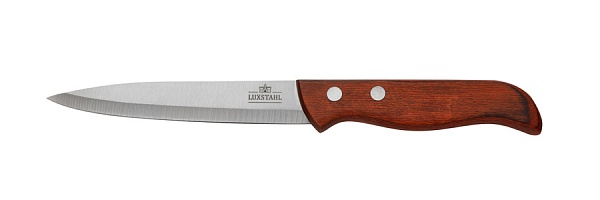 НОЖ универсальный 5" 112мм "Wood line Luxstahl"-1