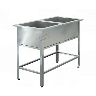 Ванна моечная Assum ВМС-С-2/500 (1200х600х850)-1