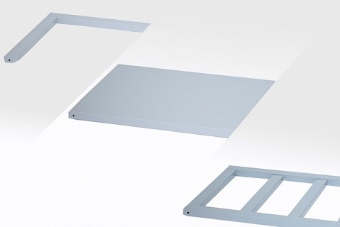 Полка-решетка СПРМ-900*800 "Norma", полимер-1