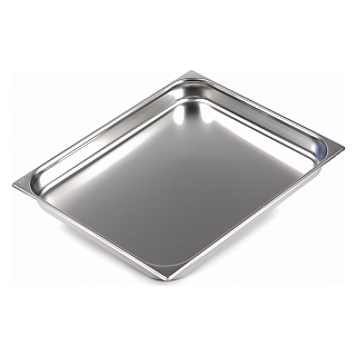 Гастроемкость 2/1 h=65 мм. 19,5 л. нерж. MGsteel /1/6/-1
