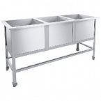 Ванна моечная СТАНДАРТ ЦК ВМО3-480СЦК-М 1650х580х870(890) мм