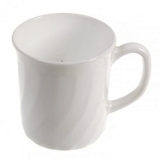 Кружка NORMA ROMANTIC опаловое стекло 270МЛ (стеклокерамика)-1