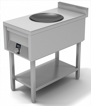 Плита индукционная 1-конфорочная ВОК ИПВ-120114-2