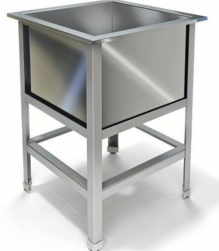 Ванна котломоечная ВКН-1 1550*800*850, каркас уголок нерж.-1