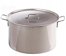 Кастрюля 20,0 л Общепит сварной, клепанные ручки