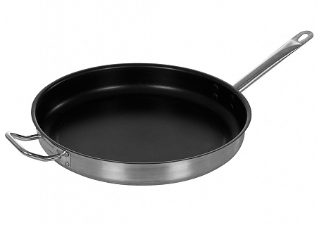 Сковорода Luxstahl 400/50 из нержавеющей стали, антипригарное покрытие [C24131]-1