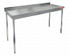 Стол производственный пристенный с бортом без полки HICOLD НСО-14/6Б