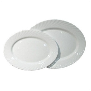 Блюдо овальное l=350 мм. Трианон (51917) /4/16/-1
