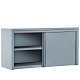 Полка закрытая ПТД-1300х350х800 "Professional", двери-купе, промежут. полка