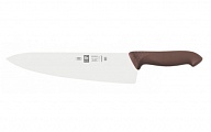 Нож поварской 250/395 мм. Шеф коричн. HoReCa Icel /1/6/