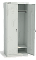 Шкаф для одежды ШРК(1850) 22-800 разобранный (корпус RAL7035, двери RAL7035, замок повышенной секретности)
