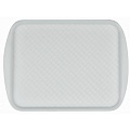 Поднос столовый из полистирола 420х300 мм бесцветный [422106701]