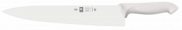 Нож поварской 300/440 мм. Шеф узкое лезвие, белый антибактер. ручка HoReCa Icel /1/6/-1