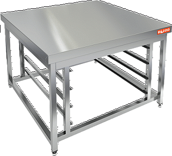 Подставка нержавеющая под конвектомат НППК-9/9/6-1