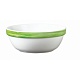 Салатник d=120 мм. 315 мл. зеленый край Браш /6/