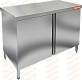 Стол нержавеющий центральный с распашными дверями HICOLD НСЗ-18/7