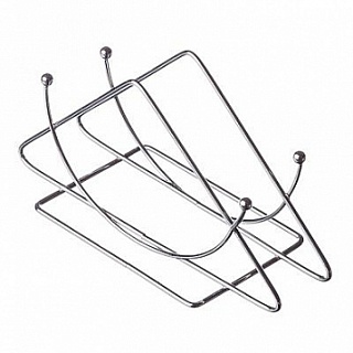 Салфетница 13*7*6см, металл 2/20/200-1