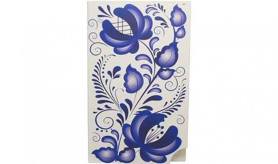 Доска разделочная складная ДЕКО 350*280 Гжель-1