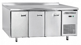 Стол холодильный СХН-70-02 неохлаждаемая столешница с бортом (3 двери) (24120111110) Стол холодильный СХН-70-02 неохлаждаемая столешница с бортом (3 двери) (24120111110)