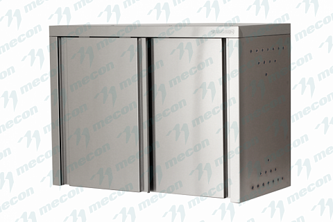 Полка навесная закрытая ПНЗн - 800*400*600 "Norma Zn", цинк-2